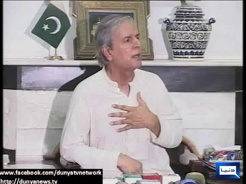 Imran Khan’s Sit-in Has Become Drama:- Javed Hashmi