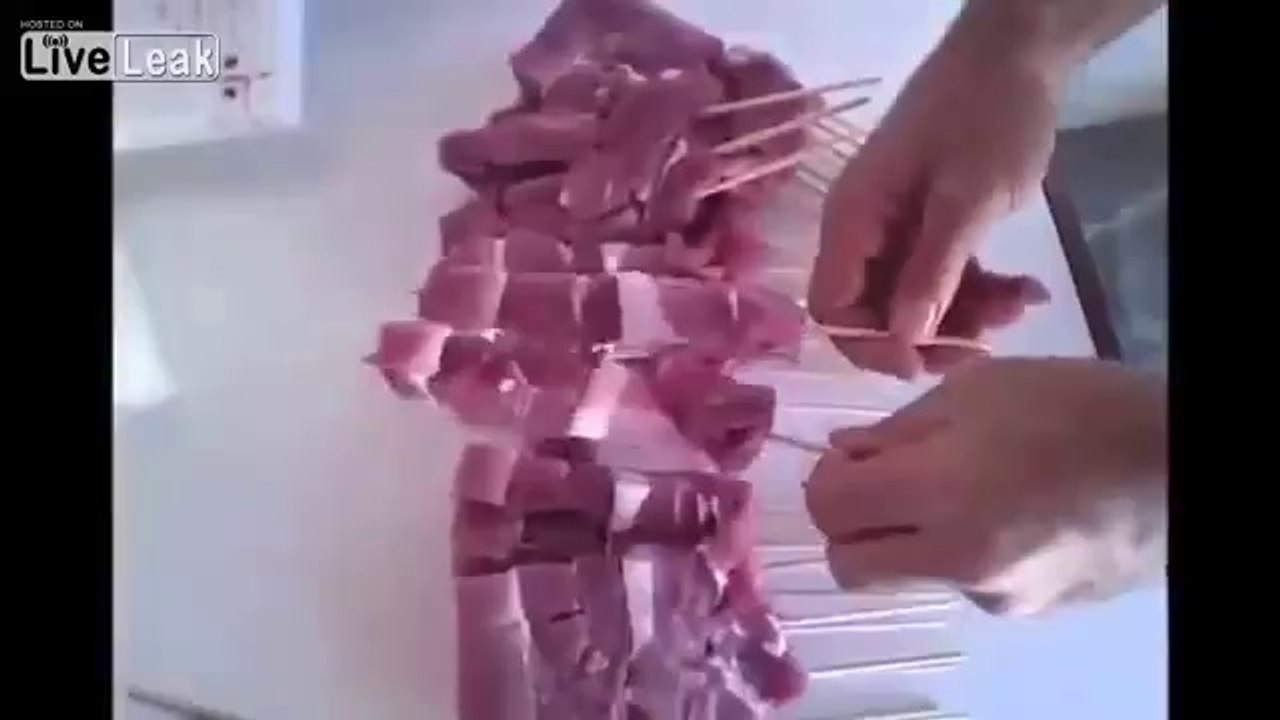 Quickest & Coolest Way to get Steak on a Stick