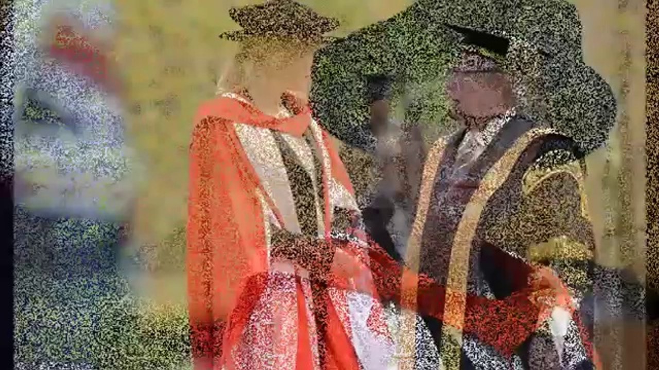 Cate Blanchett dresses in academic robes to be presented with a Doctor of Letters at Macquarie