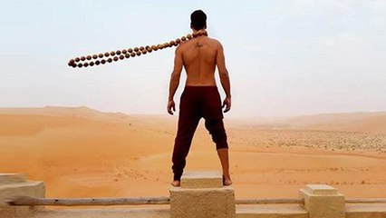 Akshay Kumar Trains With Wooden Beads For Neeraj Pandey's Baby