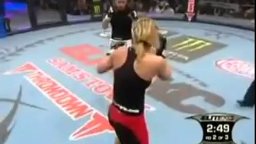 MMA Female Fighters Gina Carano vs Julie Kedzie - video ...