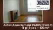A vendre - appartement - PARIS (75017)  - 66m²