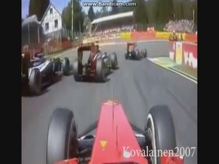 F1 Crashes 2007-2014