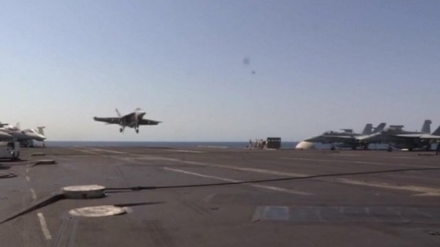 U.S. conducts another round of air strikes against Islamic militants