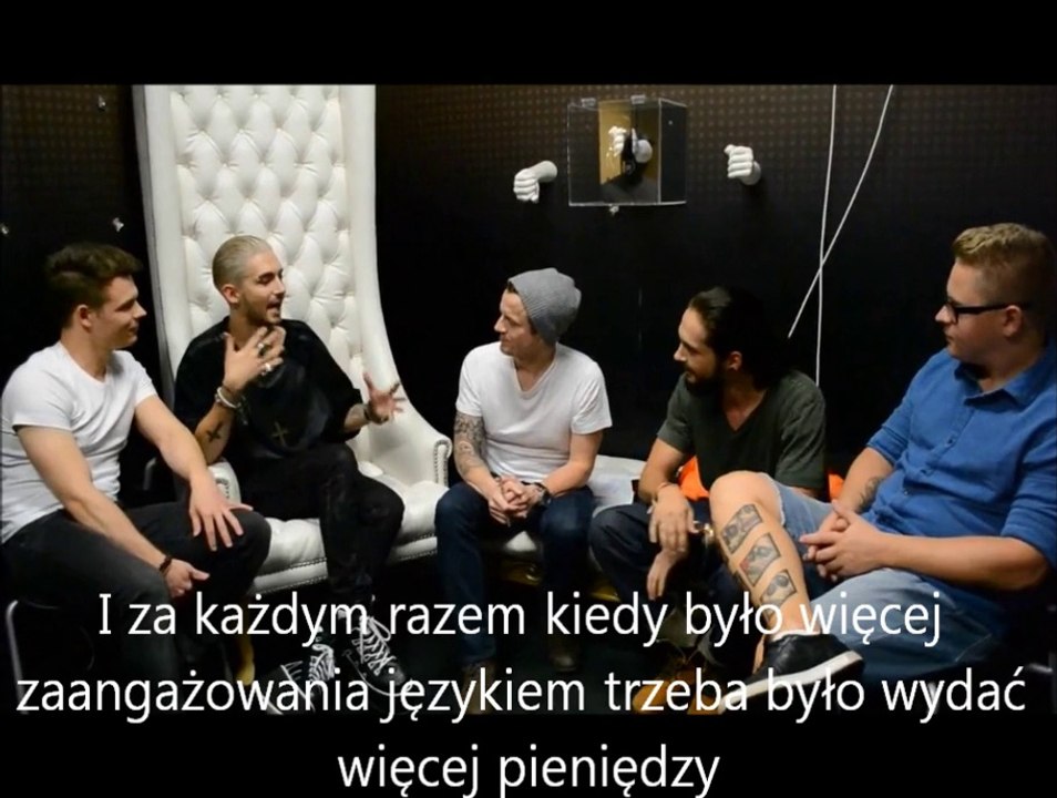 Jojo Wright & Tokio Hotel 2014 (III część wywiadu) napisy PL