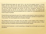 Revolution by Prophet Muhammad (Peace Be Upon Him)