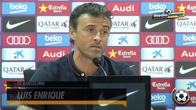 'Liposucción a Luis Suárez', bromeó Luis Enrique
