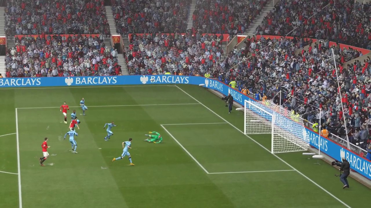 FIFA 15 - Manchester United versus Manchester City - Full Match - PC Max Settings