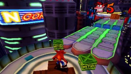 Crash Bandicoot 3 : Warped - Niveau 29 : Future Frenzy