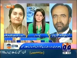 News room On Geo News – 23rd September 2014