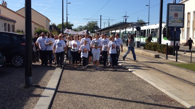 Marche blanche pour Marion