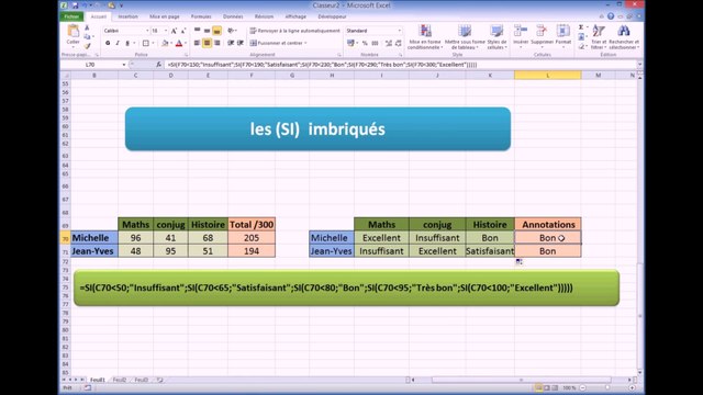 Cours N°2 pour Excel ou Open Office