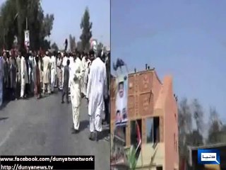Dunya News - Aerial firing at Dhorki as PPP’s Ali Gohar wins Election Tribunal case