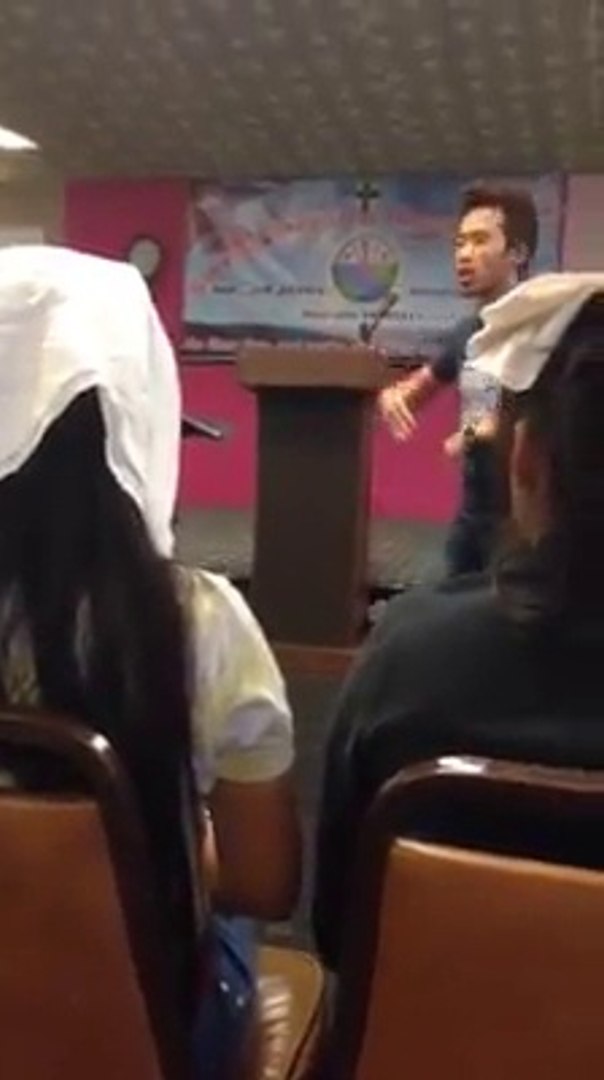 Amer Subba preaching Word of God at youth Services