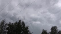 Mammatus clouds Rybnik september 27, 2014