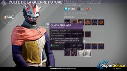 Destiny : Tutorial les Factions de la Tour