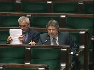 Poseł Bogdan Rzońca - Wystąpienie z dnia 25 wrze�nia 2014 roku.