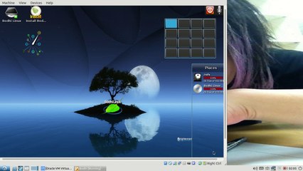 me installing Bodhi Linux