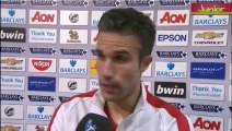 Robin van Persie - Post Match Interview - Manchester Utd 2-1 West Ham - 27-09-2014