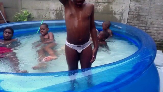 badderen bij Marlyse thuis