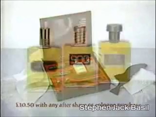 1980s TV advertisement ~ Aramis Perfect Groomers, Debenhams