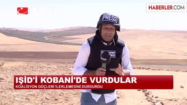 ABD ve Koalisyon Güçleri, Kobani'de IŞİD Hedeflerini Vurdu