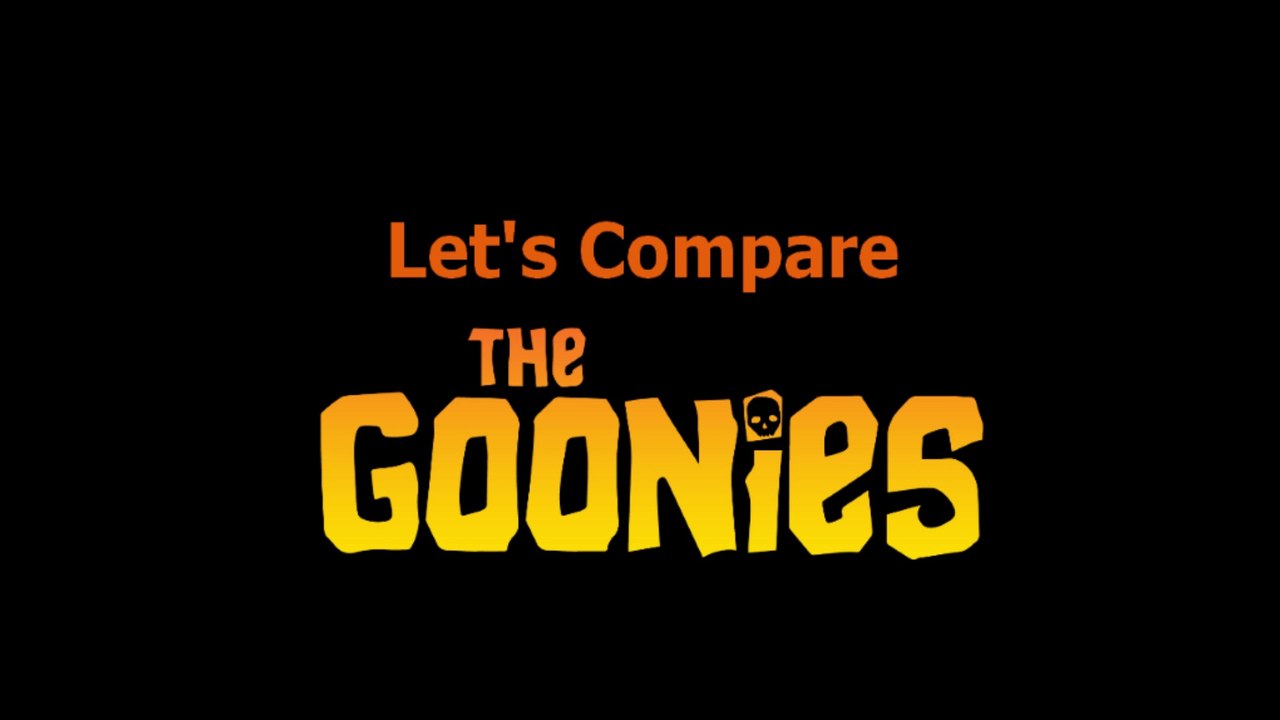 Let's Compare ( The Goonies ) Collectors video