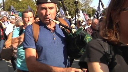 Nantes: mobilisation monstre pour la réunification à la Bretagne