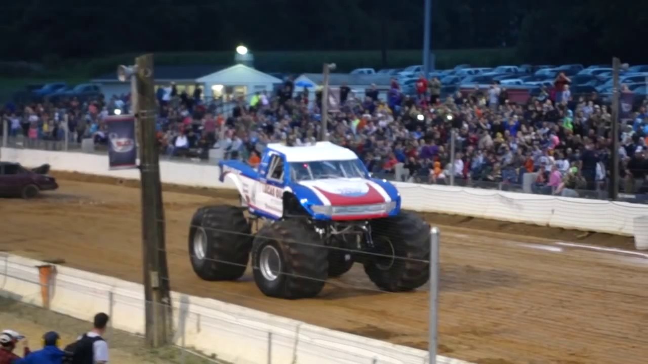 Monster Trucks in Slow Motion