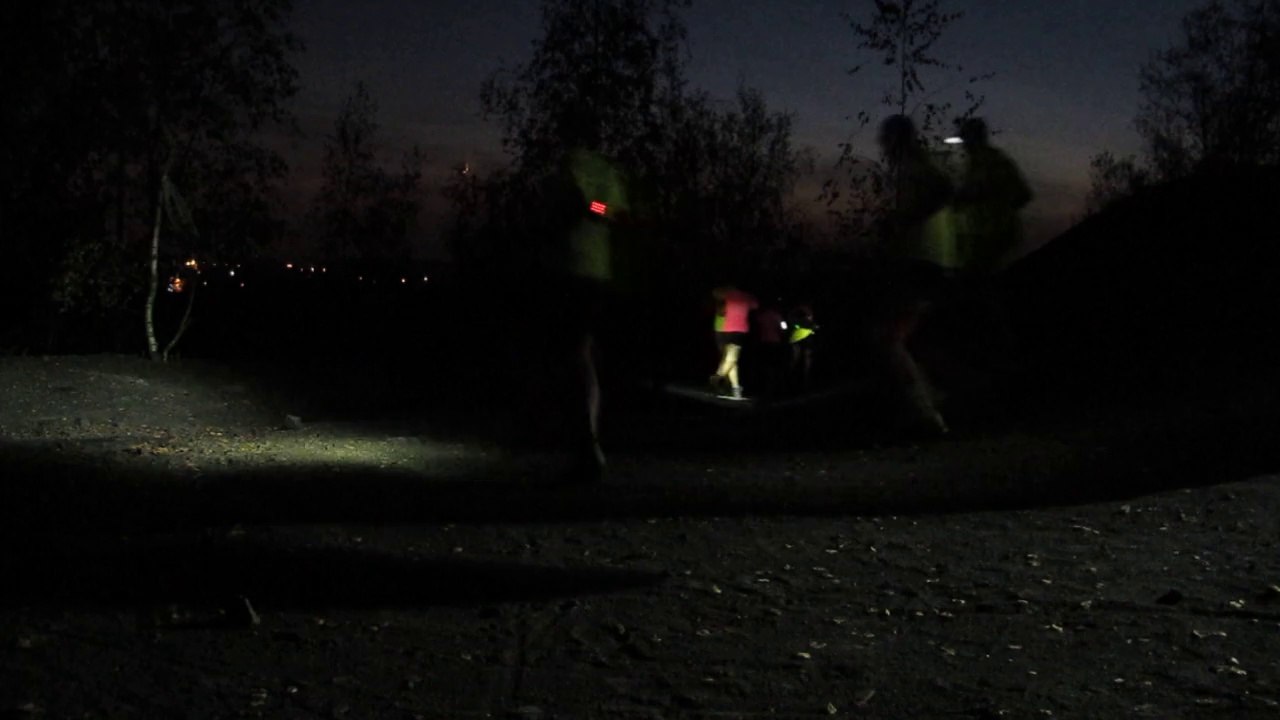 Course des terrils, à Raismes : les Allumés