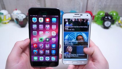 iPhone 6 Plus vs Samsung Galaxy S5