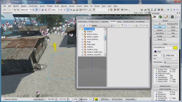 Crysis Sandbox Particles DataBase (GER)