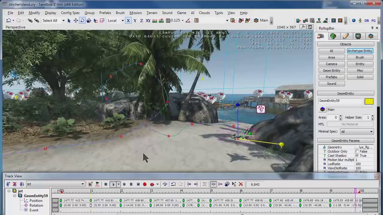 Crysis Sandbox Track View (GER)