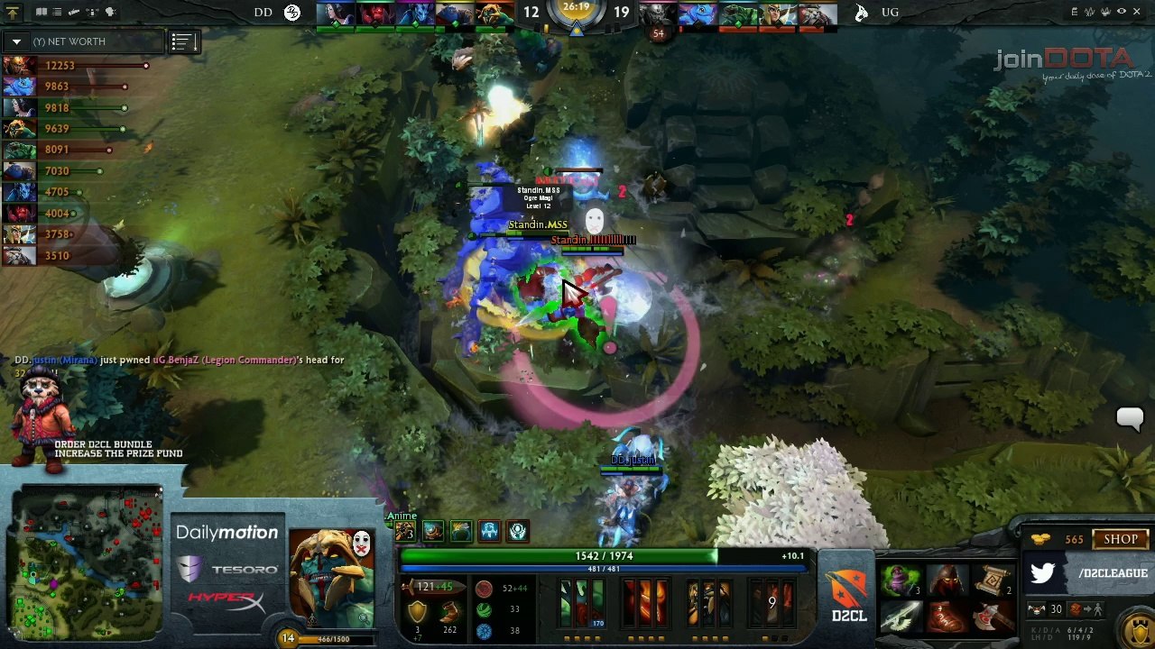 DD vs UG Game 2 - Dota 2 Champions League @TobiWanDOTA