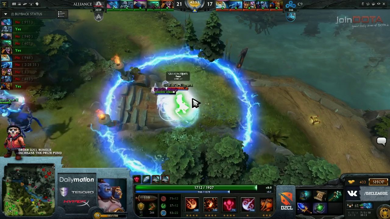 [Epic] The Alliance vs Cloud 9 Game 1 - Dota 2 Champions League @TobiWanDOTA
