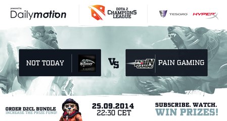 Pain Gaming vs NoT Game 1 - Dota 2 Champions League @TobiWanDOTA