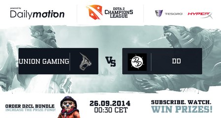 DD vs UG Game 2 - Dota 2 Champions League @TobiWanDOTA