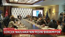 Melih Gökçek kameralar karşısında Aylin Nazlıaka taklidi yaptı