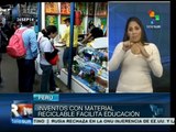 Cual clavo ardiendo se aferra a desechos la pedagogía popular de Perú