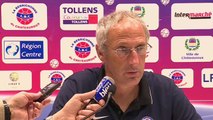 Réaction de Pascal Gastien après la Berrichonne de Châteauroux - Stade Brestois 29