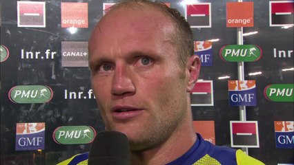Oyonnax-Clermont: Interview Julien Bonnaire (CLE) - J7 - Saison 2014/2015