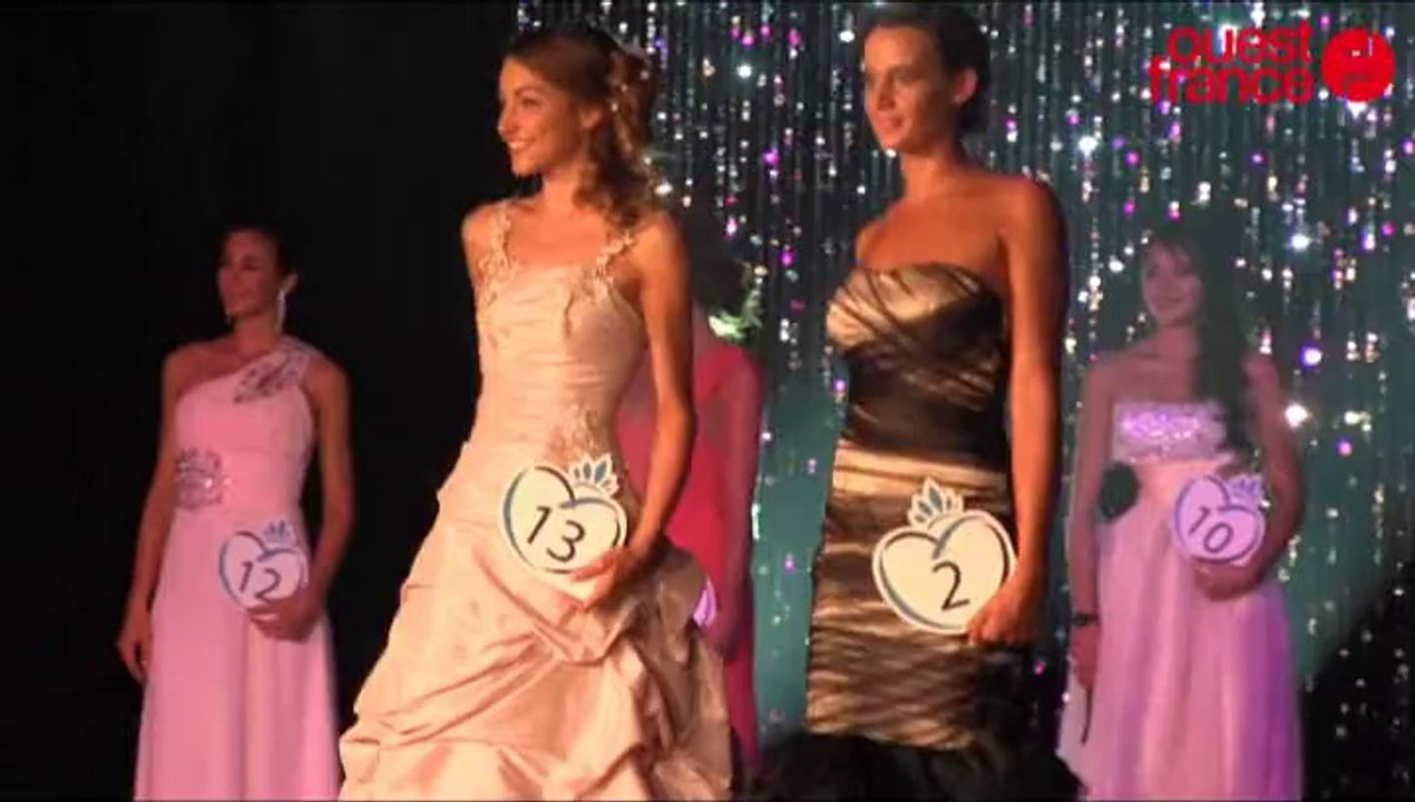 La Vannetaise Maïlys Bonnet a été élue Miss Bretagne 2014 à Damgan (Morbihan).