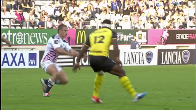 Stade Français-La Rochelle: Essai Waisale Nayacalevu (PAR) - J7 - Saison 2014/2015
