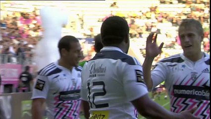 Stade Français-La Rochelle: Essai 1 Jonathan Danty (PAR) - J7 - Saison 2014/2015