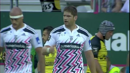 Stade Français-La Rochelle: Essai Pascal Papé (PAR) - J7 - Saison 2014/2015