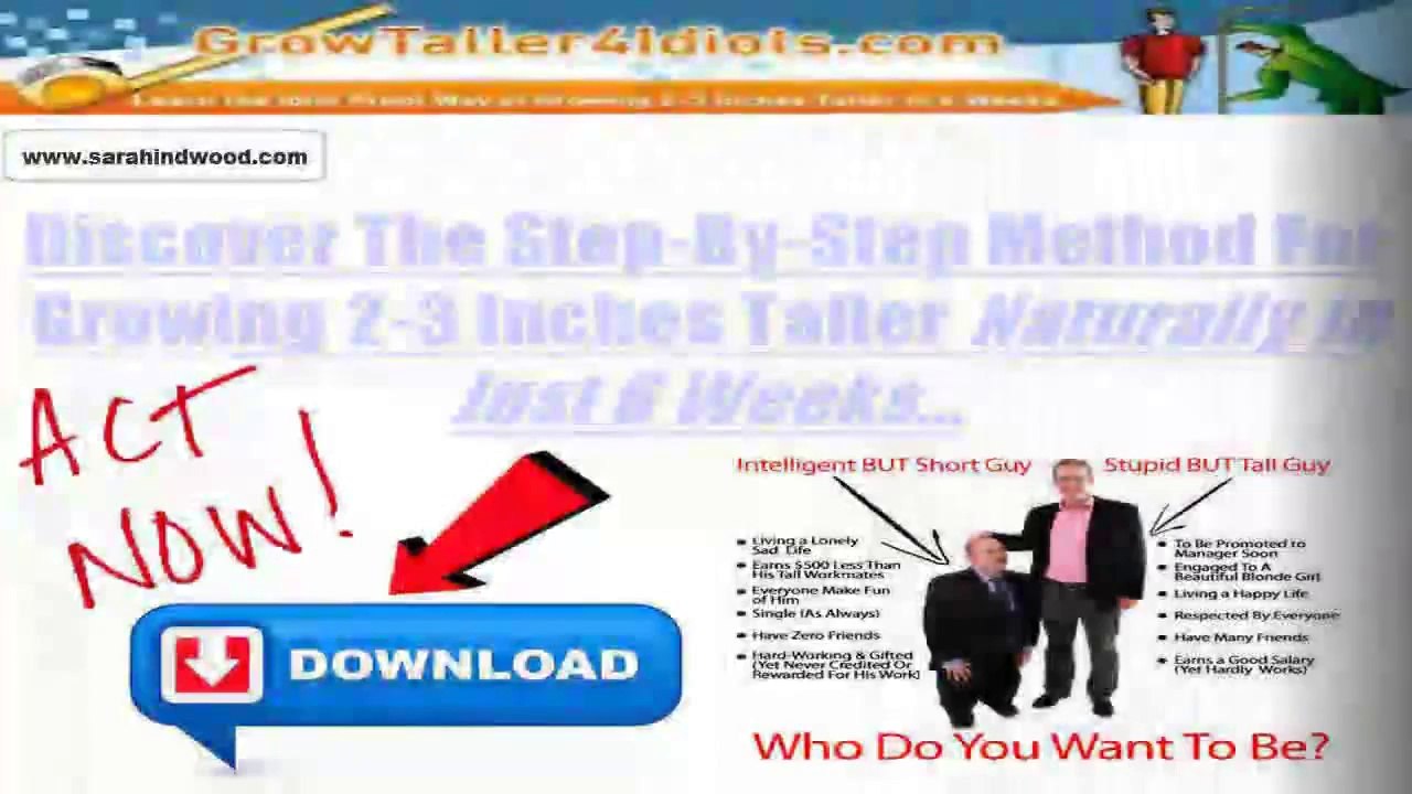 Height Increase - How to Increase Height1