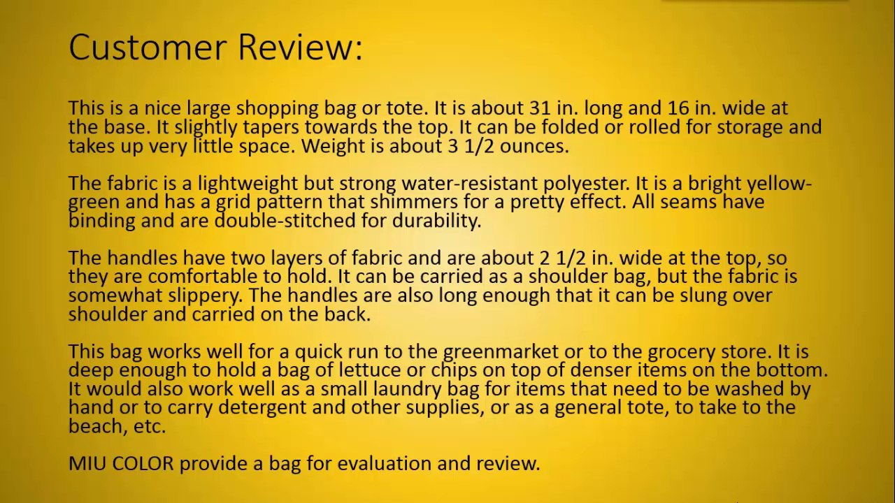 miu color reusable shopping bag