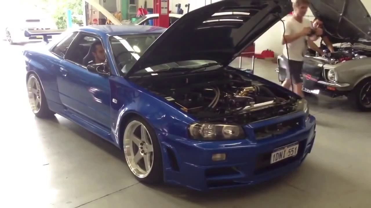 Nissan Skyline GTR R34 Turbo Sesi