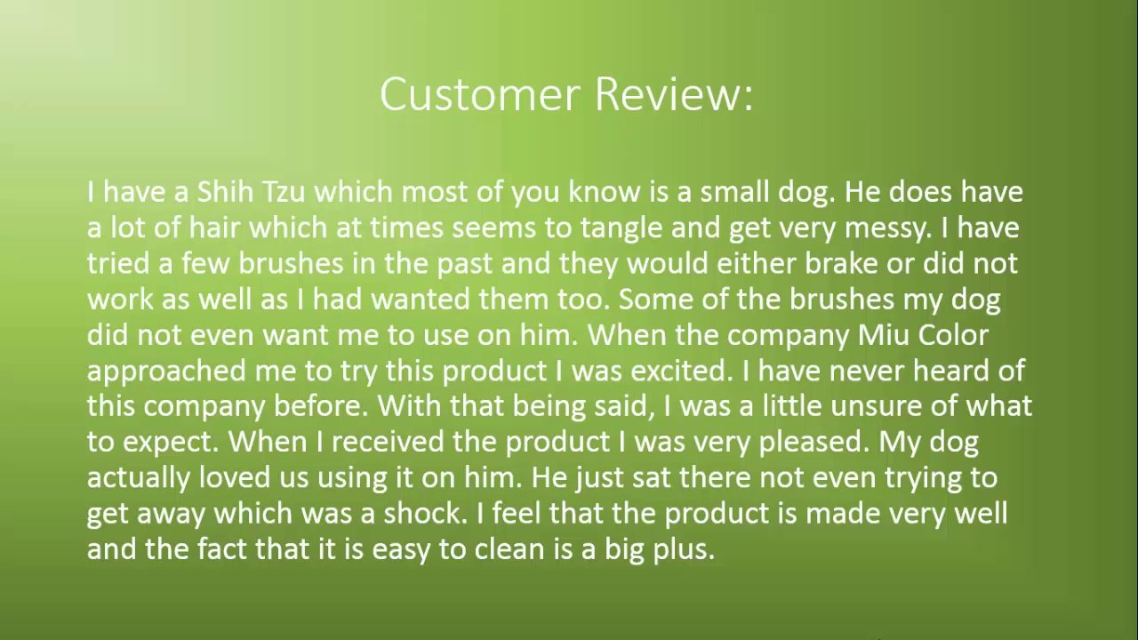 miu color pet grooming large deshedding tool