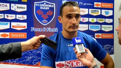 Réaction de Fabien Gengenbacher après FCG-Racing Métro (27-25)